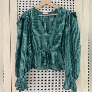 Ulla Johnson Ophelia cotton-voile blouse